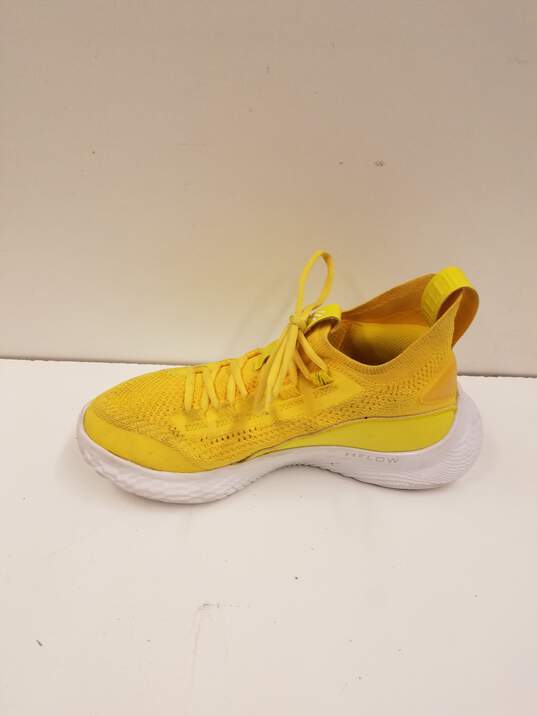 Under Armour Curry Flow 8 Smooth Yellow s.6.5y Women size 8.5 image number 1