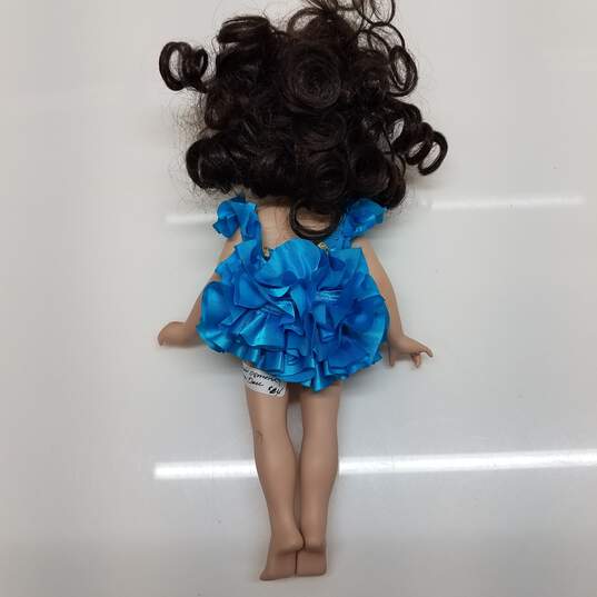 VTG. Adora Marie Osmond Blue Dress Porcelain Doll image number 3