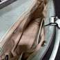 2PC Teal Satchel Style Handbag & Matching Wallet image number 4
