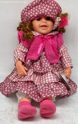 Cathay Collection Open Eyes Porcelain Fashion Girl Play Doll With Tags