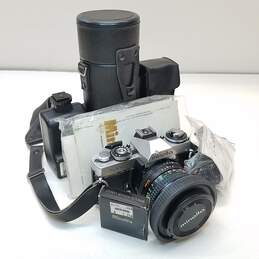 Minolta XD-7 35mm SLR Camera with 2 Lenses, Auto Winder and Accessories