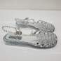 Jeffrey Campbell Play Women's Clear Jelly Sandals Size 6 image number 8