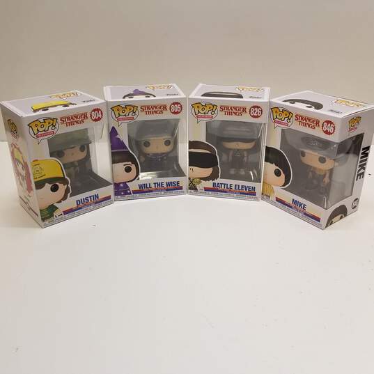 Lot of 4 Funko Pop! Stranger Things Collectible Figures image number 1