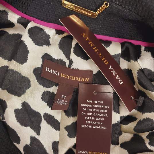 Dana Buchman Women Black Jacket XS NWT image number 4