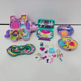 Bundle of Assorted Polly Pocket Toys & Accessories