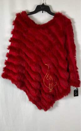Baby Phat Red Poncho - Size One Size