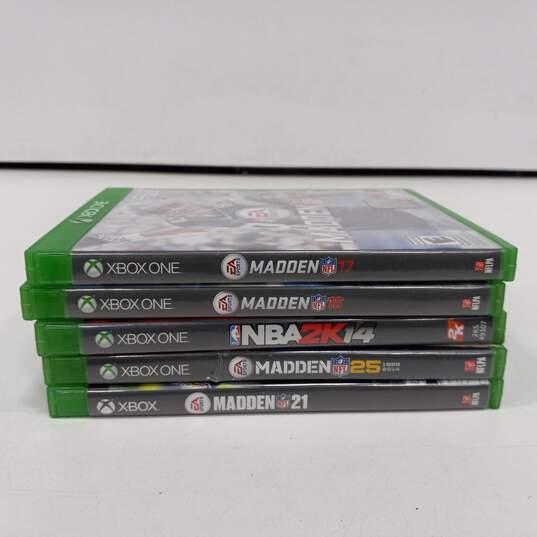 5pc. Bundle of Microsoft Xbox One Video Games-Assorted Titles image number 4