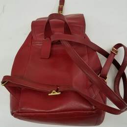 Coach Red Leather Crossbody Bag alternative image