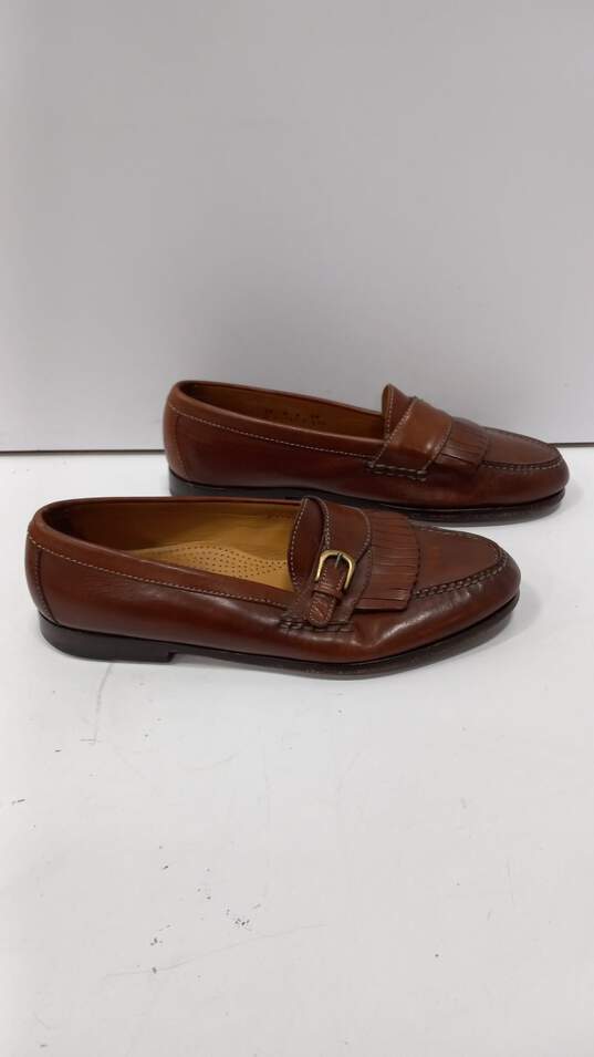 Men's Cole Haan Brown Leather Loafers Sz 10 image number 4