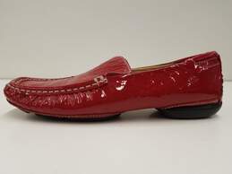 Cole Haan Red Patent Leather Driving Loafers Women's Size 5.5 alternative image