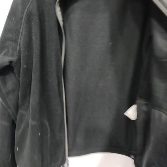 Columbia Men's Black Full Zip Mock Neck Fleece Jacket Size L image number 4