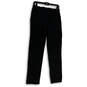 Womens Black Denim Dark Wash Stretch Pockets Straight Leg Jeans Size 8 image number 2