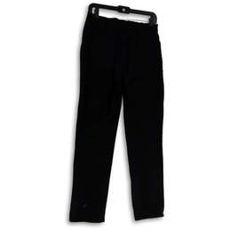 Womens Black Denim Dark Wash Stretch Pockets Straight Leg Jeans Size 8 alternative image