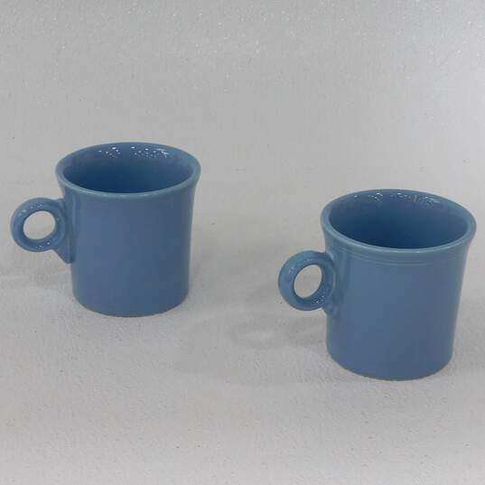 Fiestaware Periwinkle Blue Coffee Mugs Set of 2 image number 1