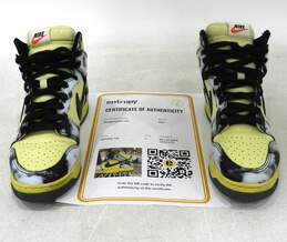 Nike Dunk High 1985 Black Acid Wash Men's Shoe Size 7