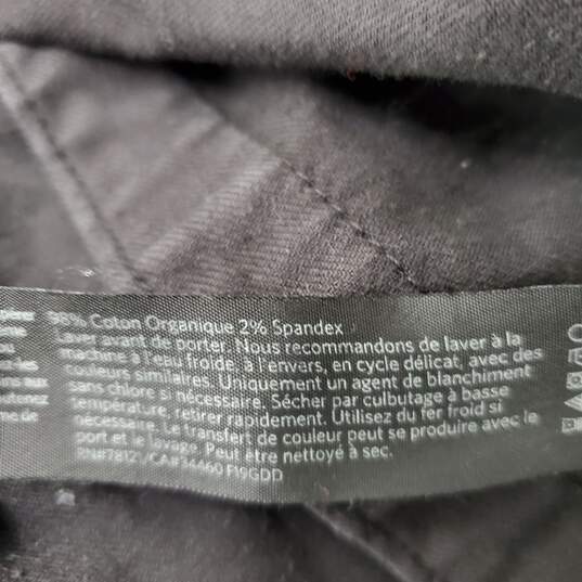 Eileen Fisher MN's Black Button Denim Vest Size S/P image number 4