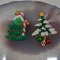 Assorted Christmas Themed Fashion Costume Jewelry Lot of 6 image number 5