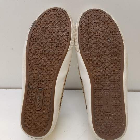 Coach Beale Casual Slip On Sneakers Brown Size 6 image number 6