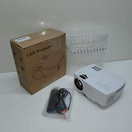 Untested LED Home Projector for Audio / Video / Picture w/ Built in Speaker IOB Listing 08 P/R