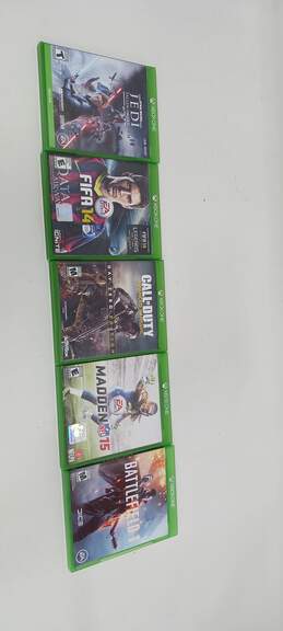 Bundle Of 5 Assorted Xbox One Video Games