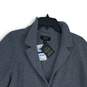 NWT Cashmere Charter Club Womens Gray Notch Lapel Two Button Blazer Size XL image number 2