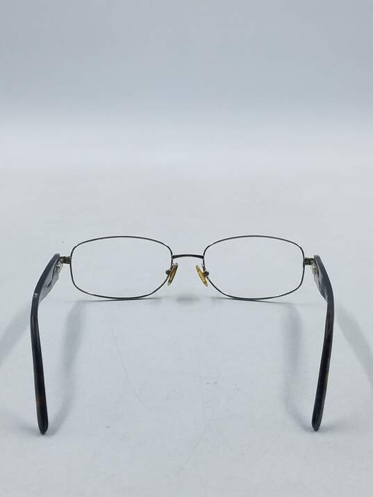 Versace Silver Rectangle Eyeglasses image number 3