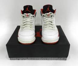 Jordan 5 Retro Fire Red Black Tongue Men's Shoe Size 10