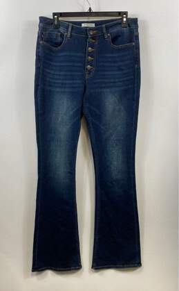 Vigoss Blue High Rise Boot Cut Jeans - Size 30