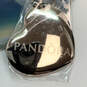 Designer Pandora Sterling Silver Heart Shape Key Chain With Brush And Box image number 4