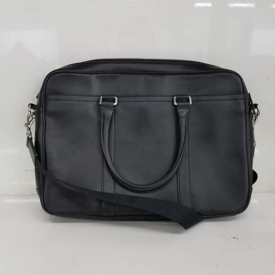 Coach Black Leather Briefcase image number 2