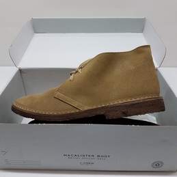 J. Crew Macalister Boot British Officer Issue Suede Stone Beige Size US 9M alternative image