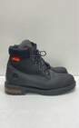 Timberland Helcor Black Leather 6 Inch Work Boots Men's Size 8.5 M image number 3