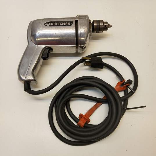 Craftsman Industrial Rated 1/4 inch Electric Drill 315.7980 image number 1