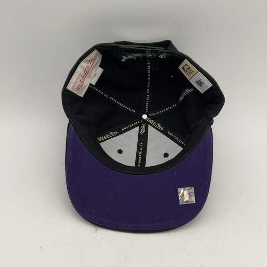 Mens Black Milwaukee Bucks Adjustable Lightweight NBA Snapback Hat One Size image number 5