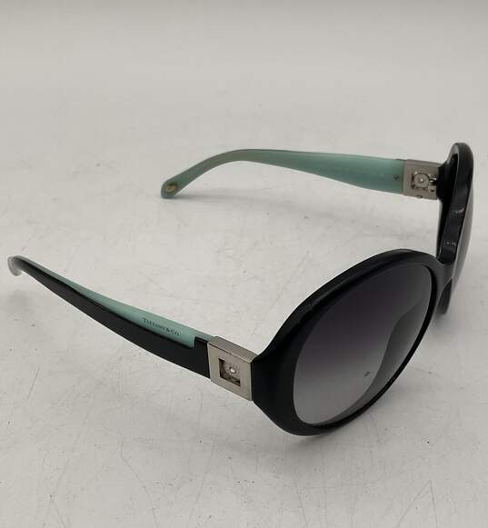 Tiffany & Co. TF 4022-B 8001/3C Black & Blue Sunglasses image number 3