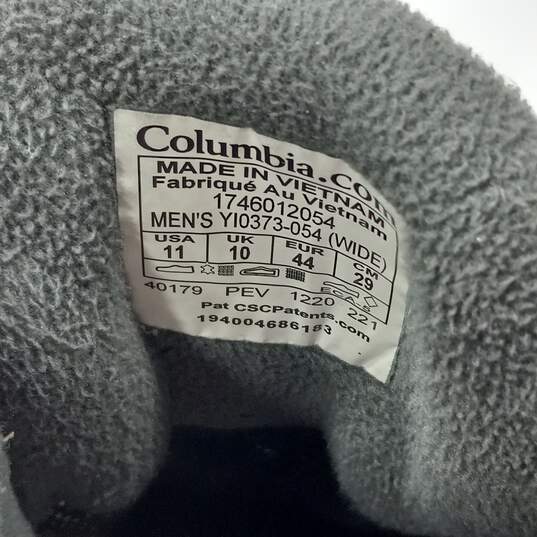 Columbia Men's Gray Fabric Snow Boots Size 11 Wide image number 5