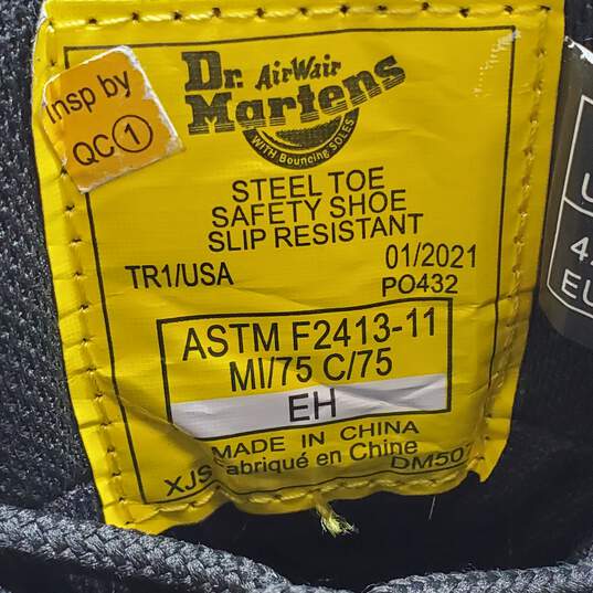 Dr. Martens Work Steel Toe Safety Shoe Slip Resistyant Work Boot Sz 9M/10L image number 5