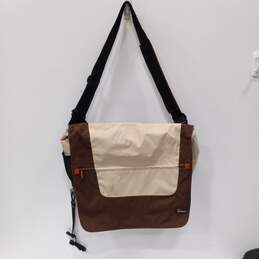 Lowepro Beige & Brown Messenger Bag