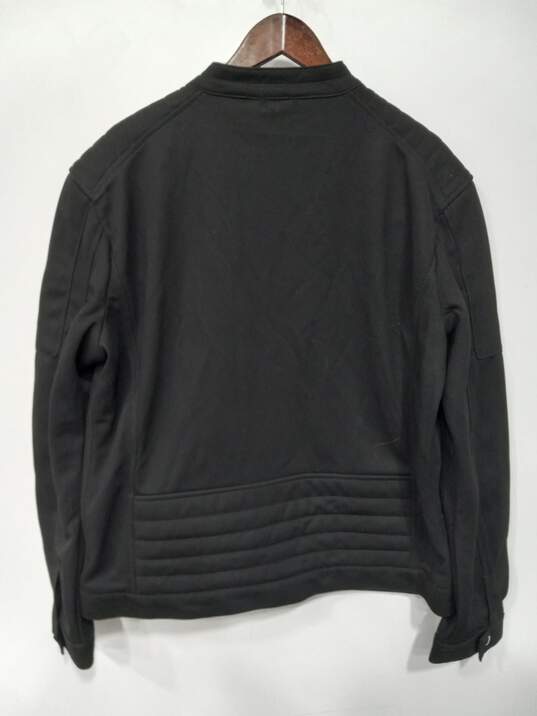 Men's Zara Textured Biker Jacket Sz XL NWT image number 2