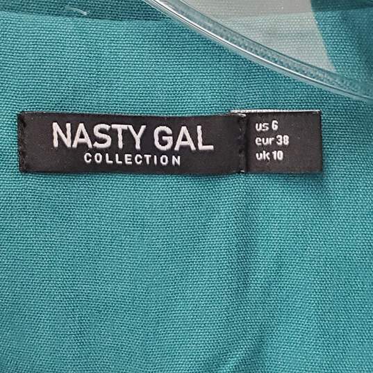 Nasty Gal Green Jumpsuit Size 6 image number 3