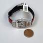 NWT Designer Brighton Waterford Silver-Tone Leather Band Formal Wristwatch image number 2