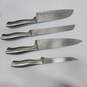 11pc Chicago Cutlery Stainless Steel Kitchen Knife Set In Wood Block image number 4