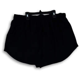 Womens Black Dri-Fit Regular Fit Elastic Waist Athletic Shorts Size 2X alternative image