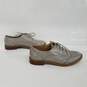 Franco Sarto Wingtip Oxford Iverna Gray Faux Patent Leather Shoes Size 6.5M image number 2