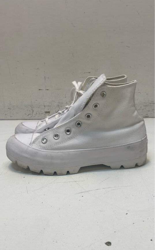 Converse Chuck Taylor Canvas Platform Sneaker White 7.5 image number 2