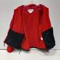 Columbia Men's Red & Black Full Zip Fleece Jacket Size XL image number 3