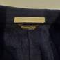 Massimo Dutti Navy Soft Jacket NWT Size 46 image number 2