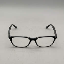 Mens Black 5375 2034 Black Modern Full Rim Rectangular Eyeglass Frame alternative image