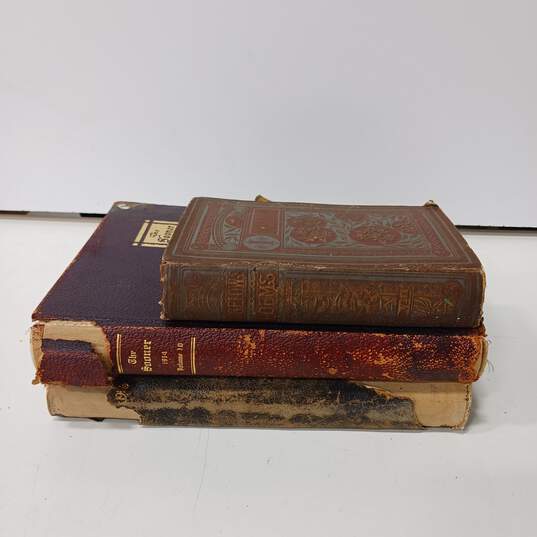 Buy the Lot of 3 Assorted Antique Books