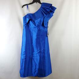 Adrianna Papell Women Blue Dress Sz 10 NWT alternative image